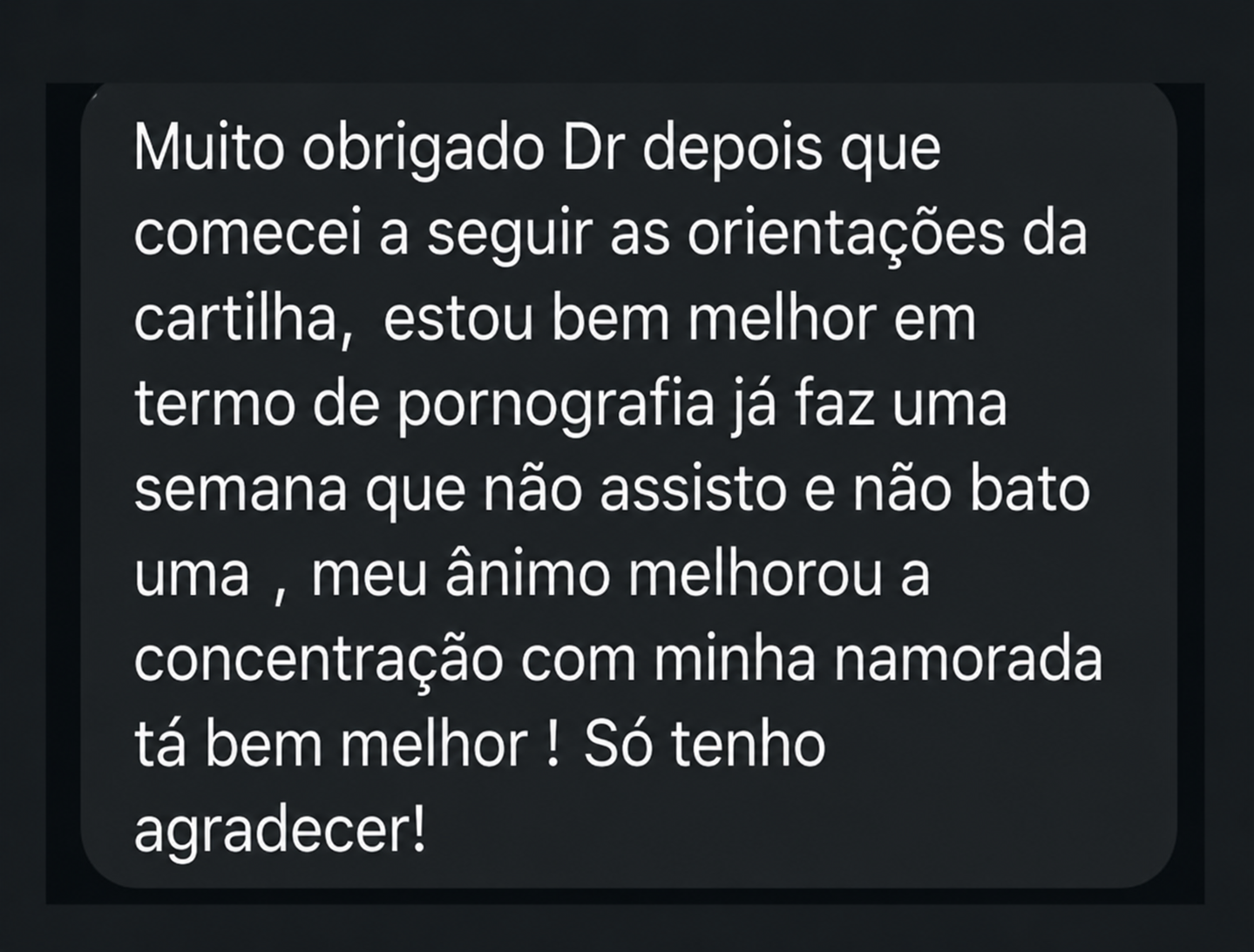 Depoimento real 3