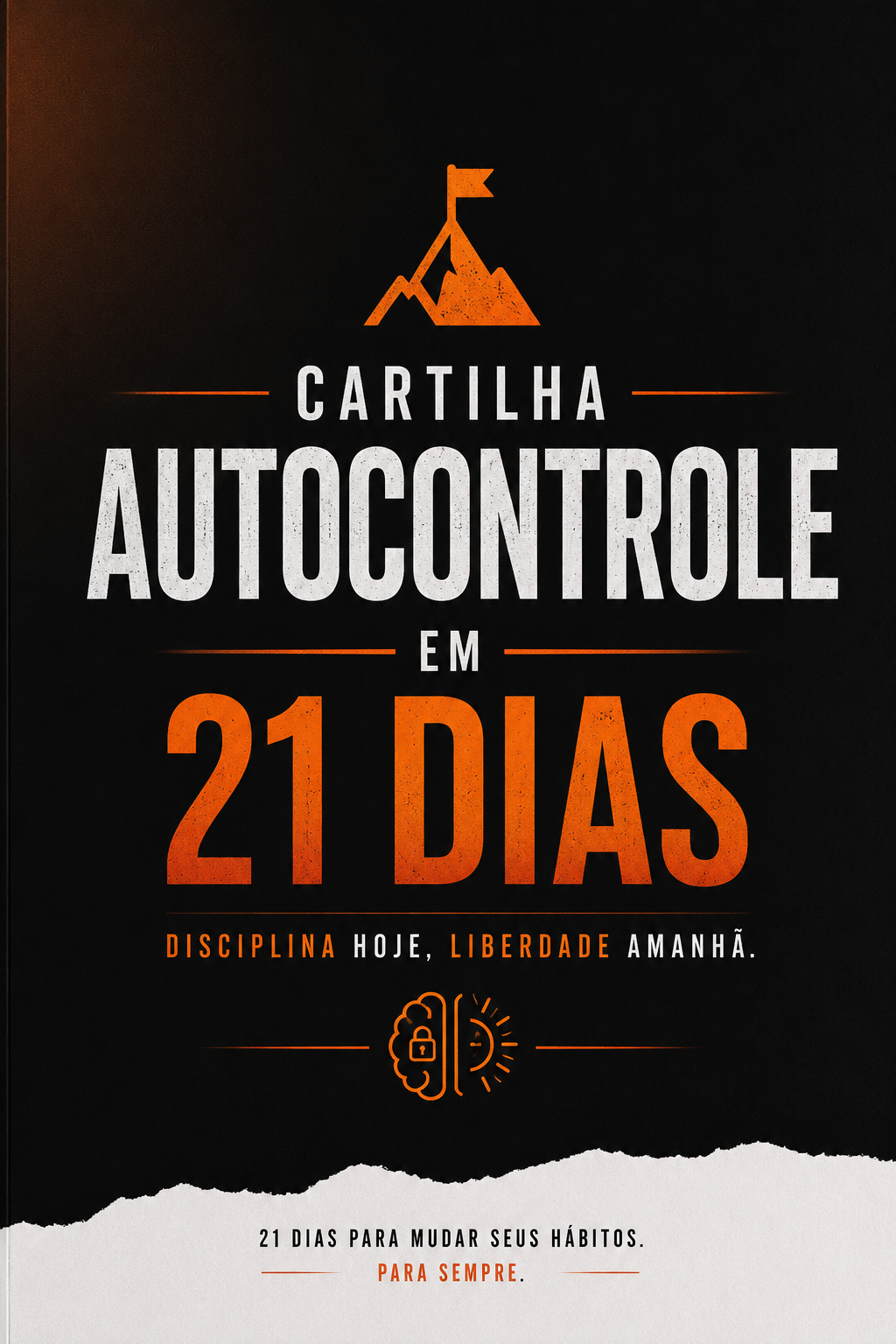 Capa da Cartilha do Autocontrole em 21 Dias
