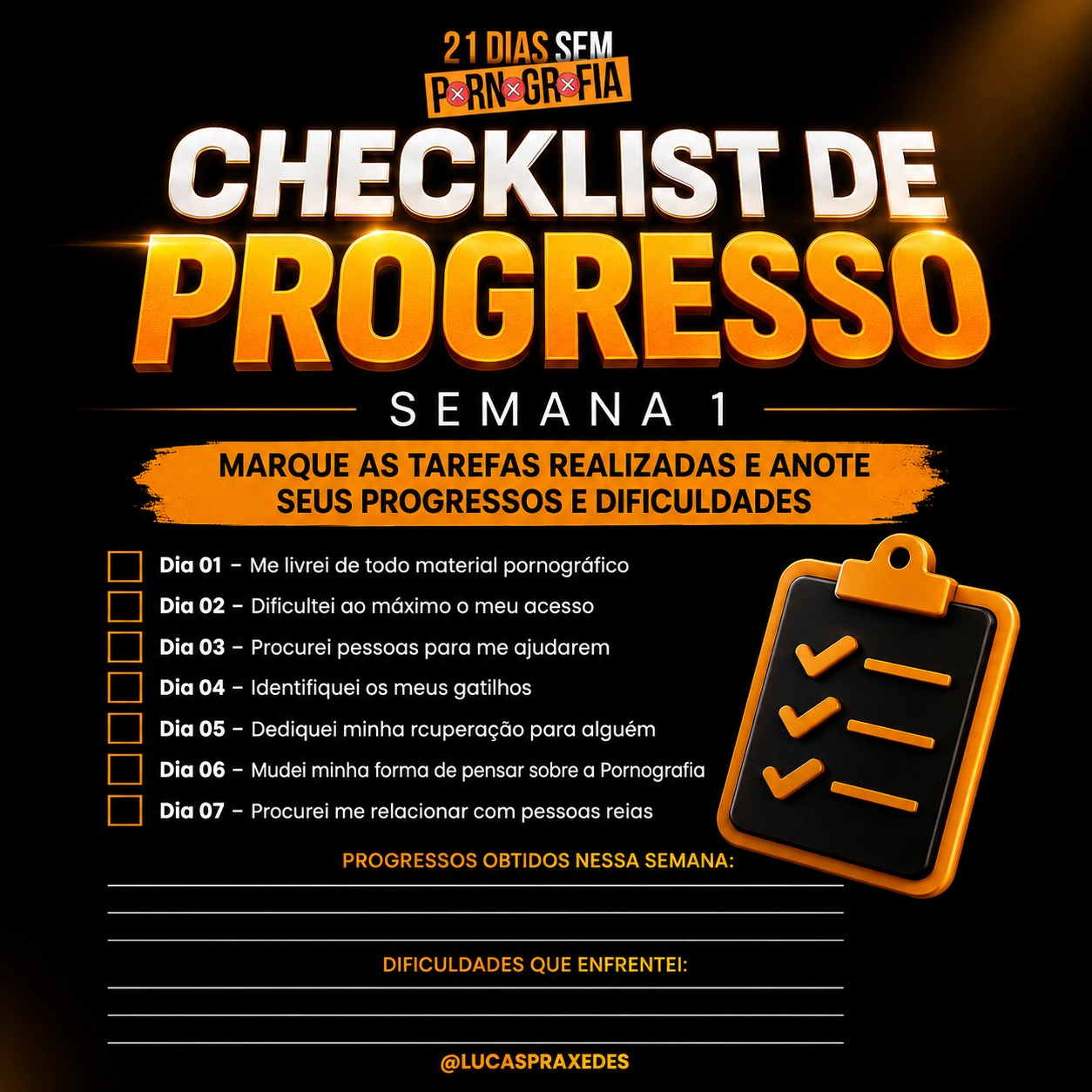 BÔNUS 03 — Checklist de Hábitos Que Aceleram Sua Recuperação